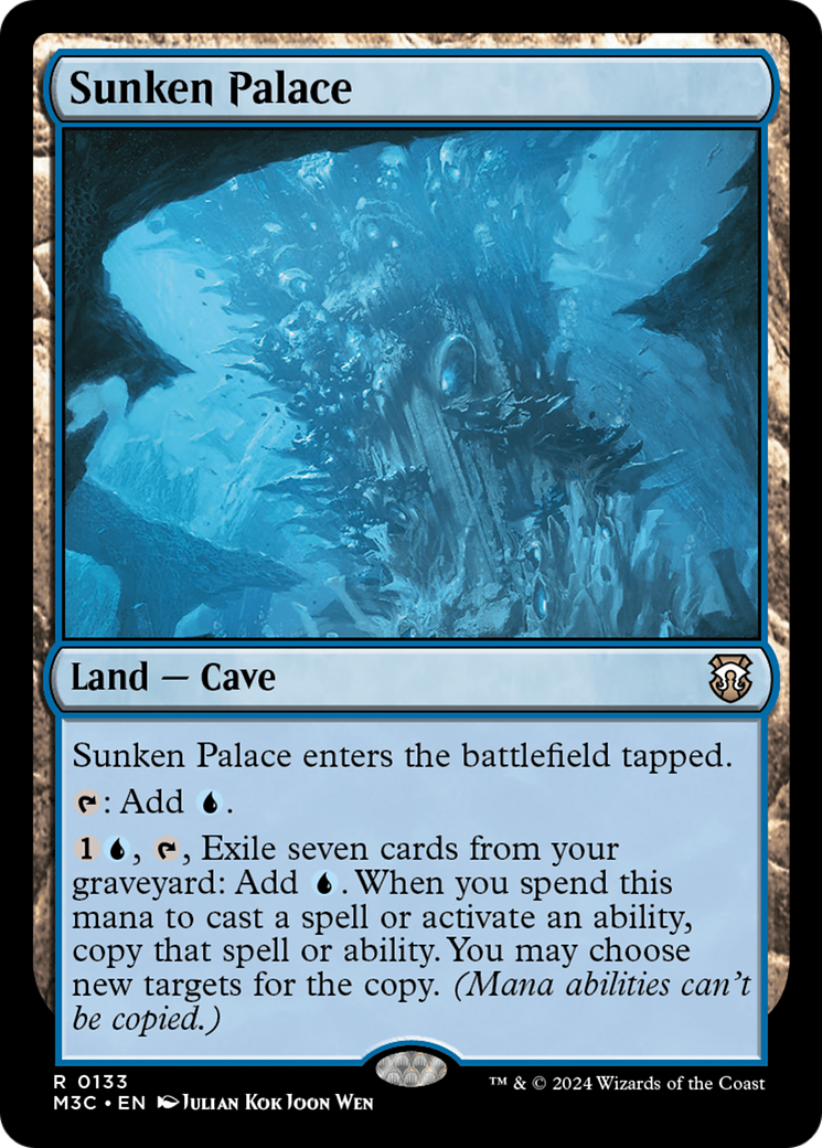 Sunken Palace (Extended Art) [Modern Horizons 3 Commander] | Exor Games Dartmouth
