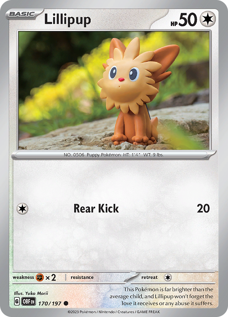 Lillipup (170/197) [Scarlet & Violet: Obsidian Flames] | Exor Games Dartmouth