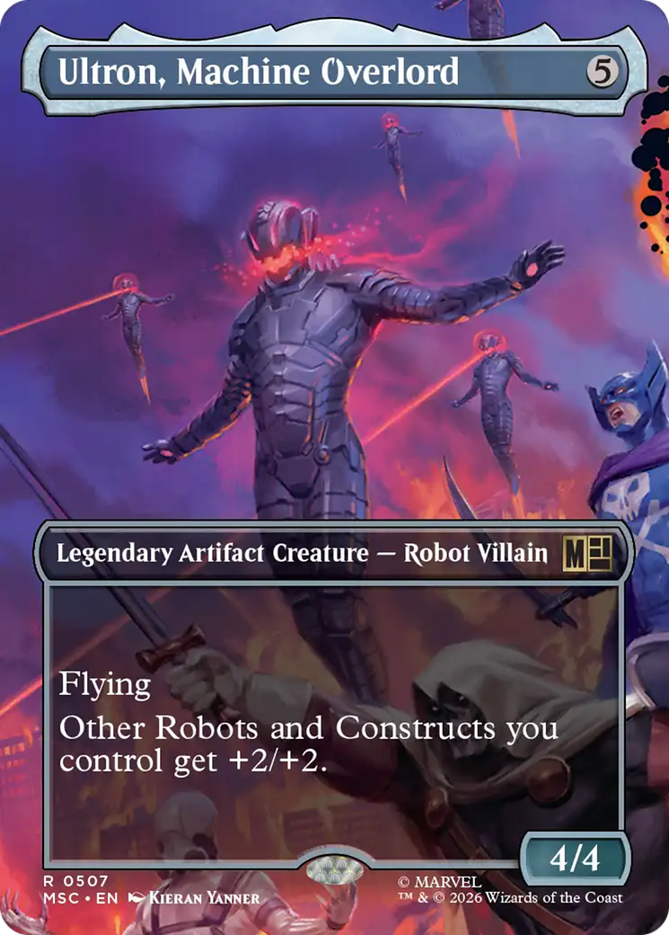 Ultron, Machine Overlord (Borderless) [Marvel Super Heroes Commander] | Exor Games Dartmouth