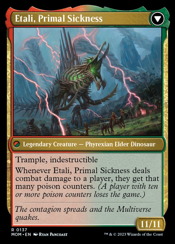 Etali, Primal Conqueror // Etali, Primal Sickness [March of the Machine] | Exor Games Dartmouth