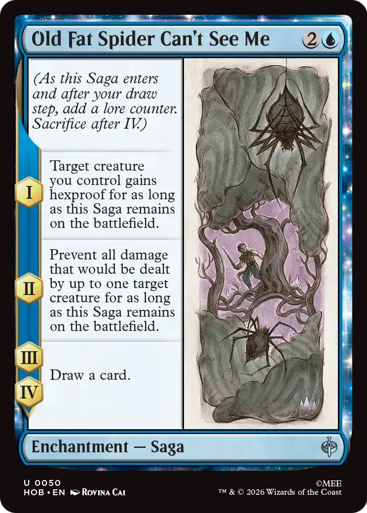 Old Fat Spider Can't See Me [The Hobbit] | Exor Games Dartmouth