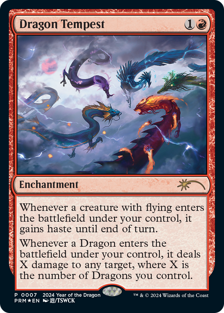 Dragon Tempest (Year of the Dragon 2024) [Standard Showdown Promos] | Exor Games Dartmouth