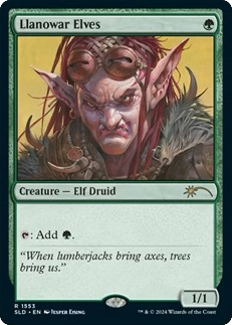 Llanowar Elves (1553) [Secret Lair Drop Series] | Exor Games Dartmouth