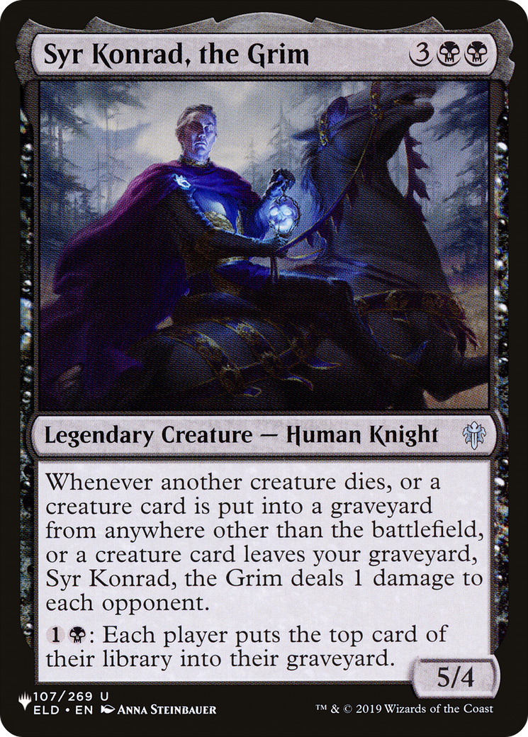 Syr Konrad, the Grim [The List] | Exor Games Dartmouth