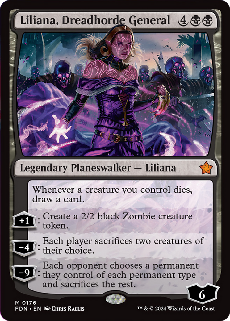 Liliana, Dreadhorde General [Foundations] | Exor Games Dartmouth