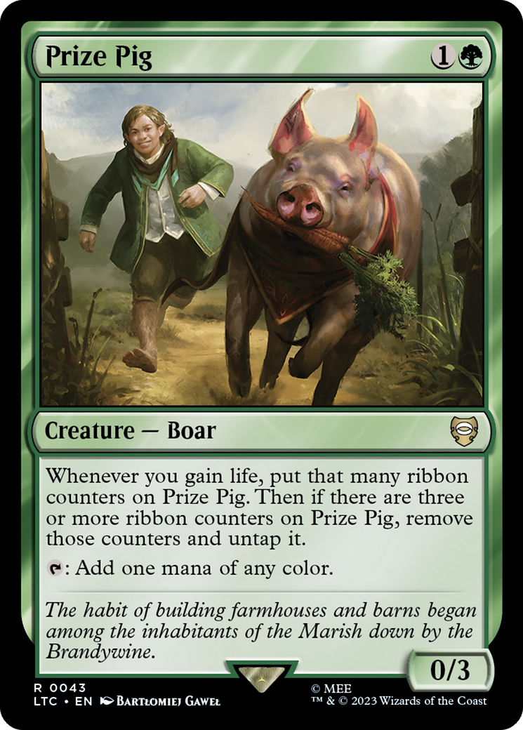 Prize Pig [The Lord of the Rings: Tales of Middle-Earth Commander] | Exor Games Dartmouth