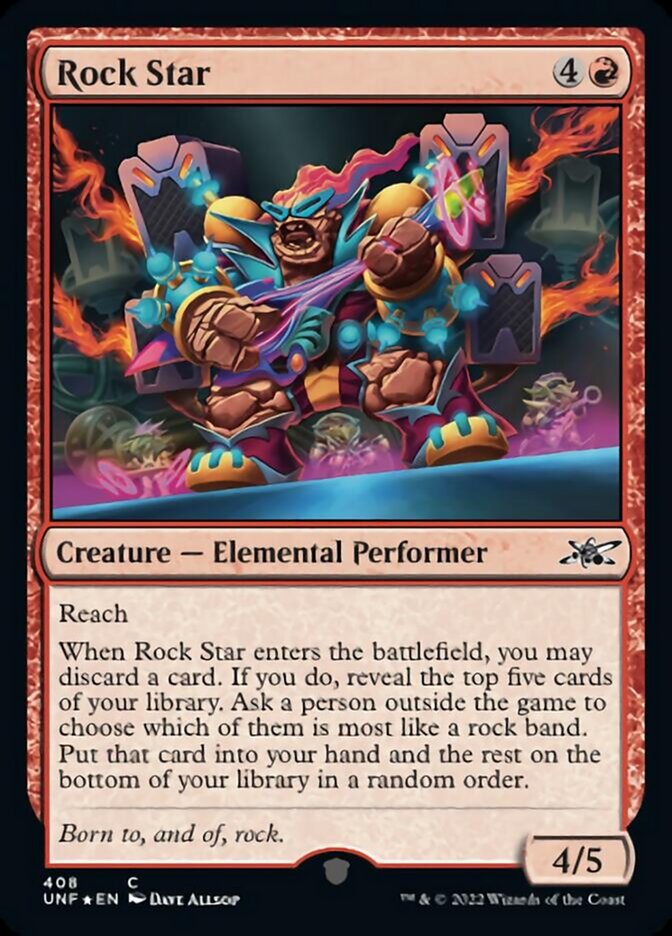 Rock Star (Galaxy Foil) [Unfinity] | Exor Games Dartmouth