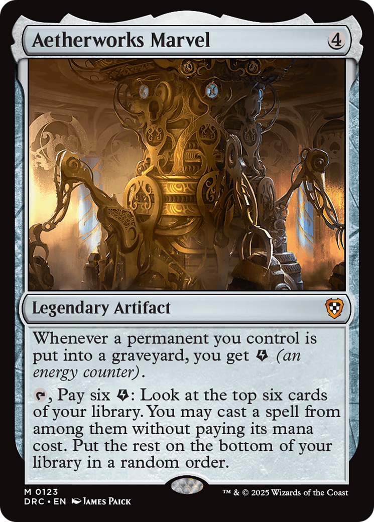 Aetherworks Marvel [Aetherdrift Commander] | Exor Games Dartmouth