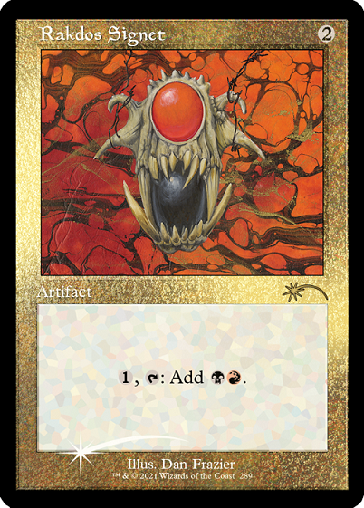 Rakdos Signet (Retro) (Foil Etched) [Secret Lair Drop Series] | Exor Games Dartmouth