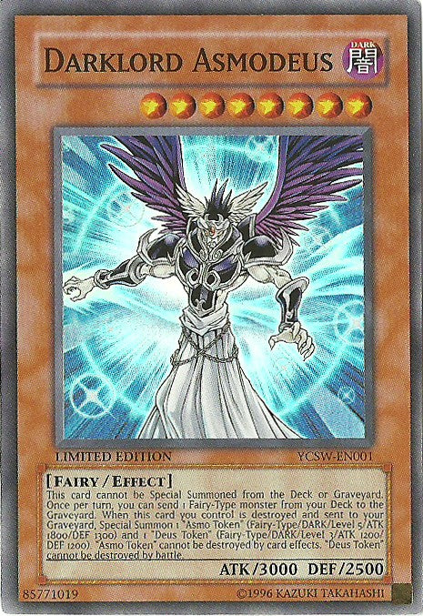 Darklord Asmodeus [YCSW-EN001] Super Rare | Exor Games Dartmouth