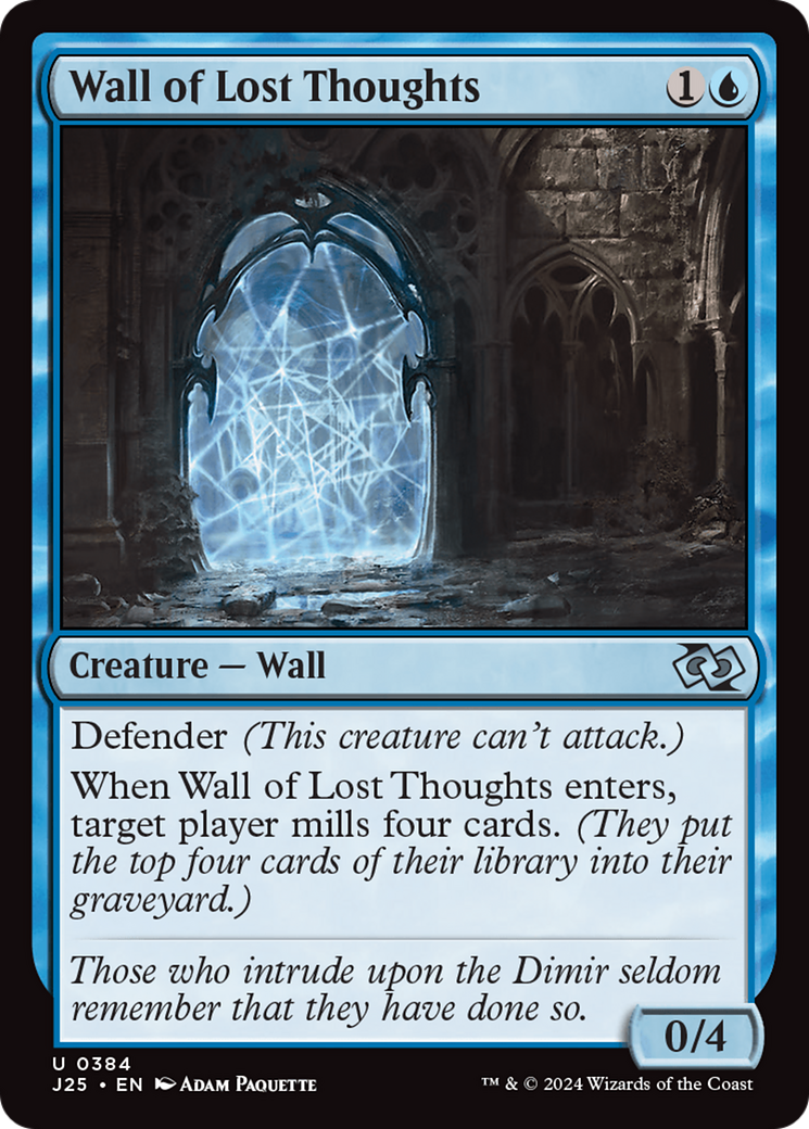 Wall of Lost Thoughts [Foundations Jumpstart] | Exor Games Dartmouth