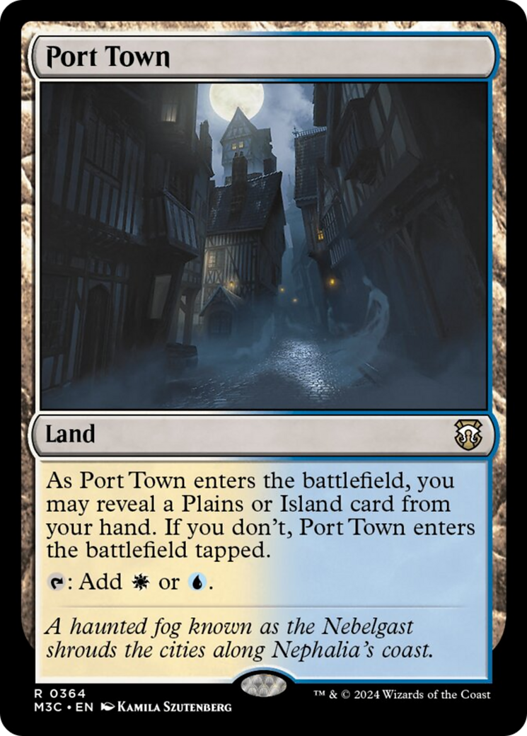 Port Town (Ripple Foil) [Modern Horizons 3 Commander] | Exor Games Dartmouth