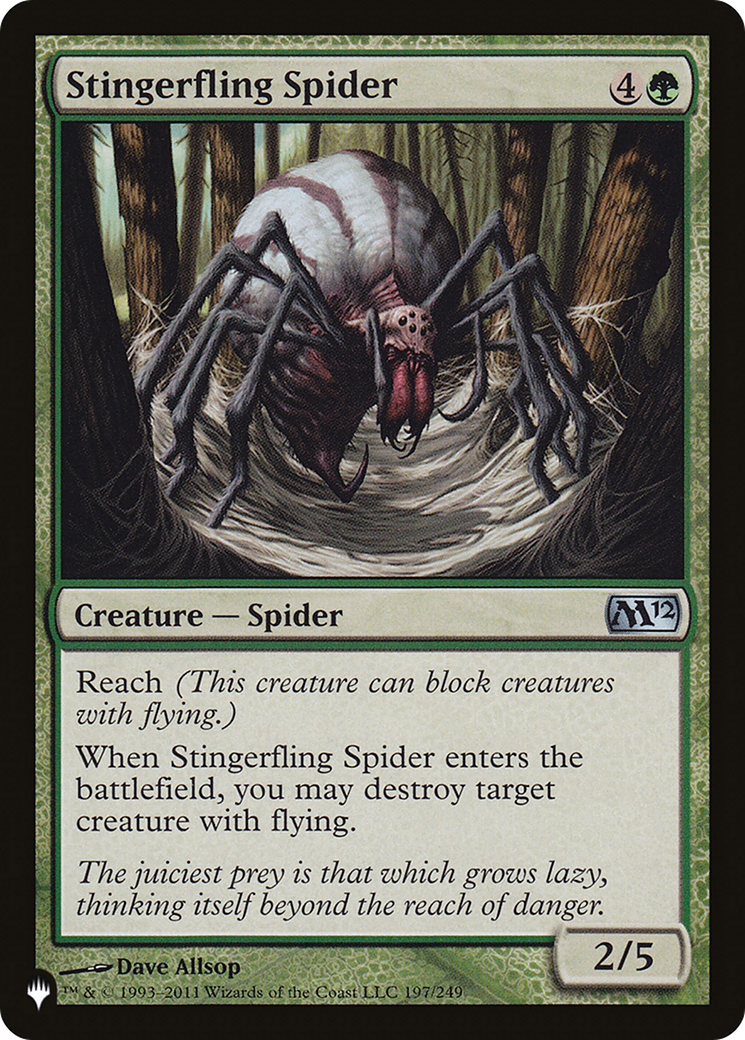 Stingerfling Spider [The List Reprints] | Exor Games Dartmouth