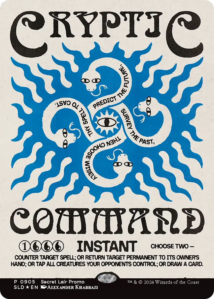 Cryptic Command (Rainbow Foil) [Secret Lair Drop Series] | Exor Games Dartmouth