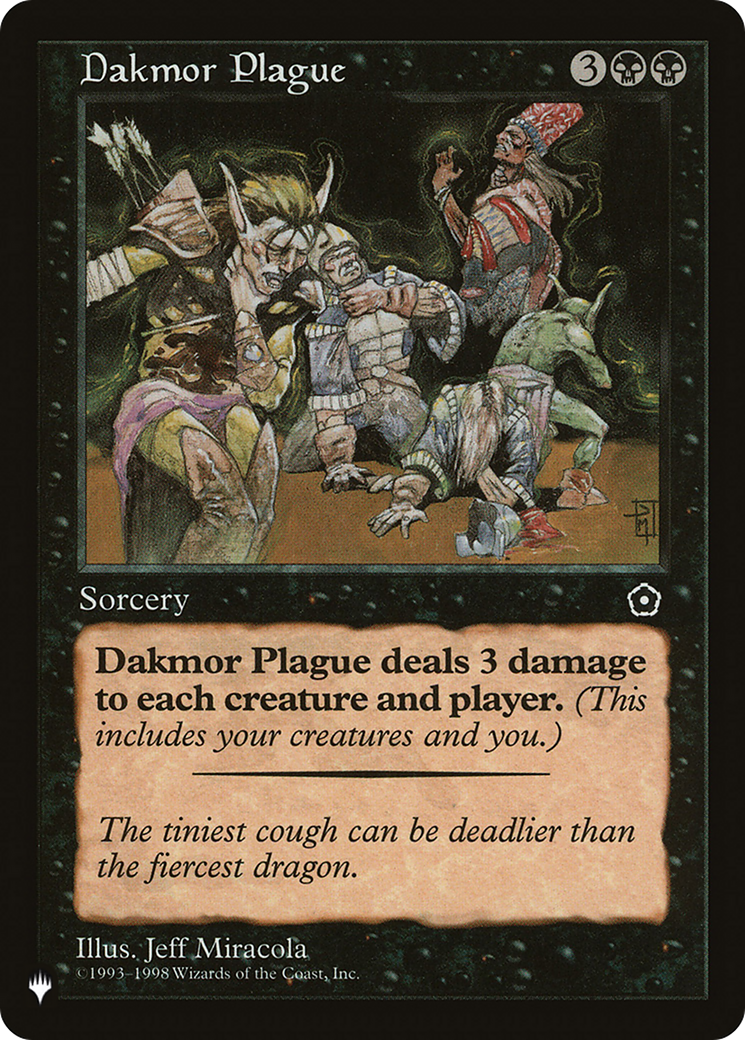 Dakmor Plague [The List] | Exor Games Dartmouth