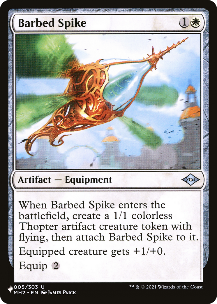 Barbed Spike [The List Reprints] | Exor Games Dartmouth