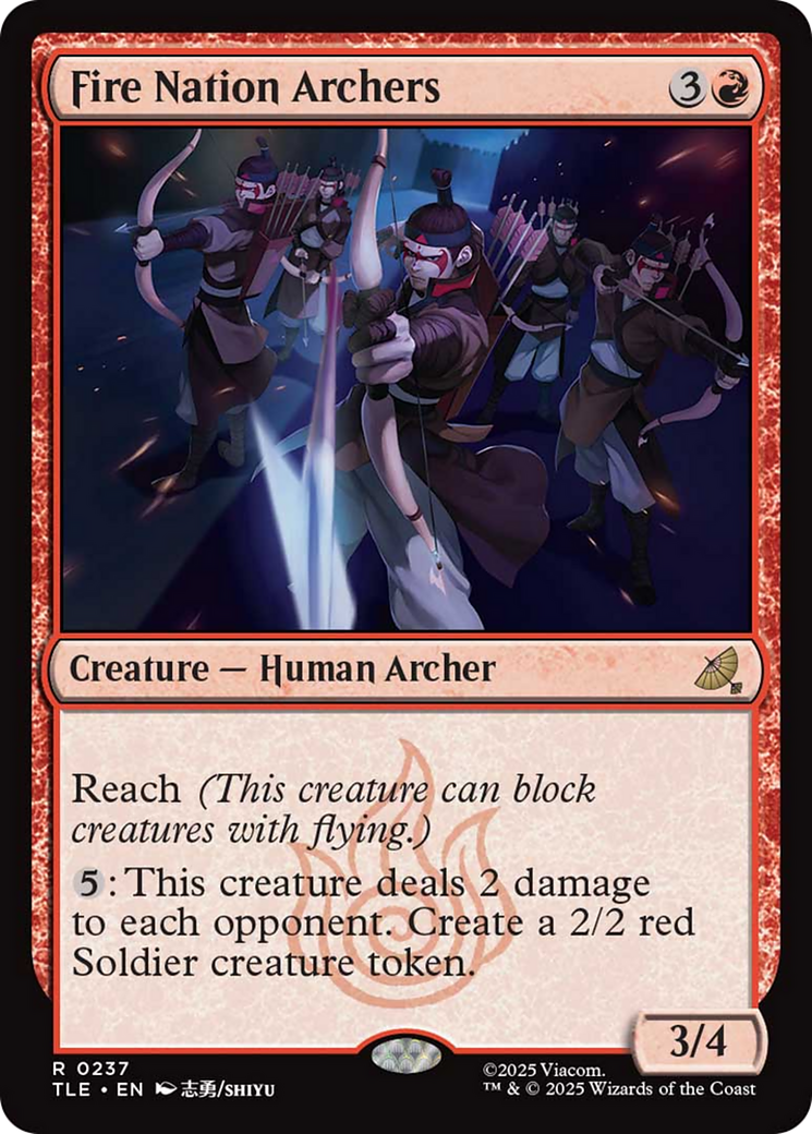 Fire Nation Archers [Avatar: The Last Airbender: Eternal-Legal] | Exor Games Dartmouth