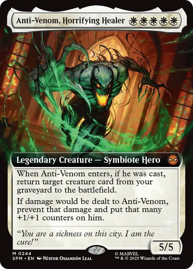 Anti-Venom, Horrifying Healer (Extended Art) [Marvel's Spider-Man] | Exor Games Dartmouth
