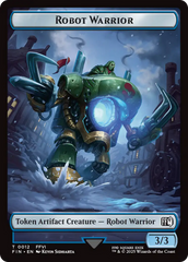 Emblem - Sephiroth, One-Winged Angel // Robot Warrior Double-Sided Token [FINAL FANTASY Tokens] | Exor Games Dartmouth