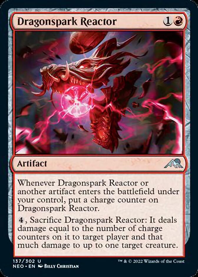 Dragonspark Reactor [Kamigawa: Neon Dynasty] | Exor Games Dartmouth