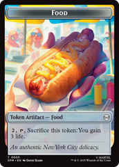Spider // Food Double-Sided Token [Marvel's Spider-Man Tokens] | Exor Games Dartmouth