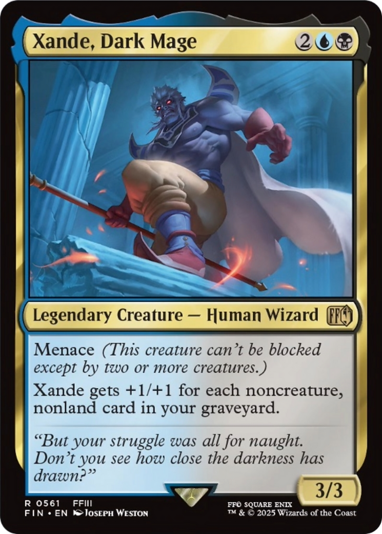 Xande, Dark Mage [FINAL FANTASY] | Exor Games Dartmouth