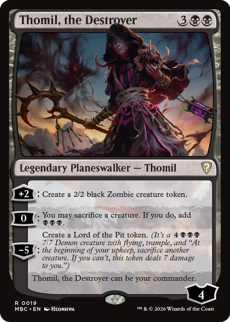Thomil, the Destroyer [Mystery Booster: Commander Edition] | Exor Games Dartmouth