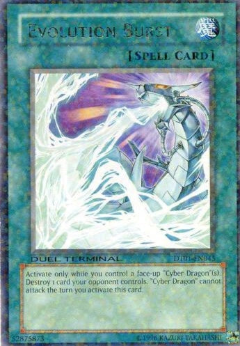 Evolution Burst [DT01-EN045] Rare | Exor Games Dartmouth