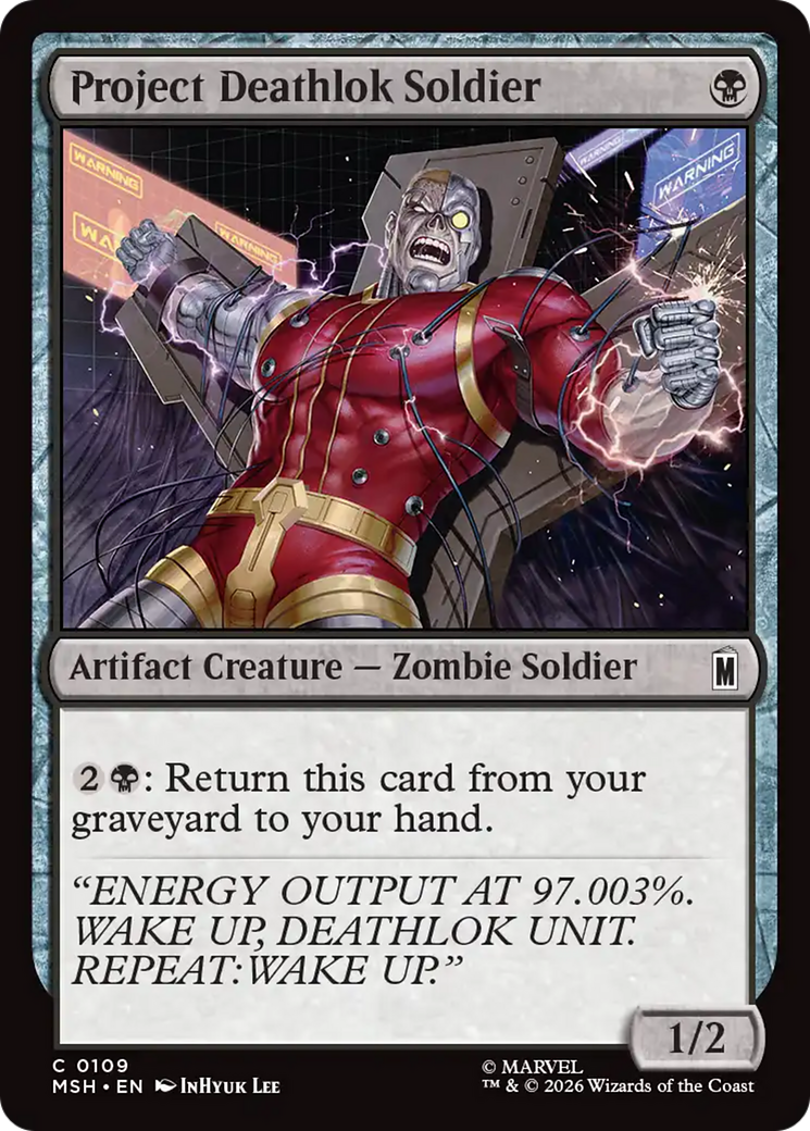 Project Deathlok Soldier [Marvel Super Heroes] | Exor Games Dartmouth