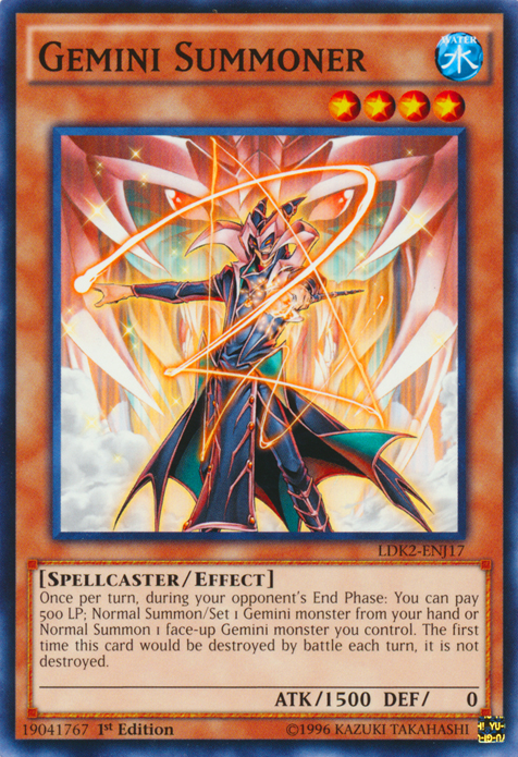 Gemini Summoner [LDK2-ENJ17] Common | Exor Games Dartmouth