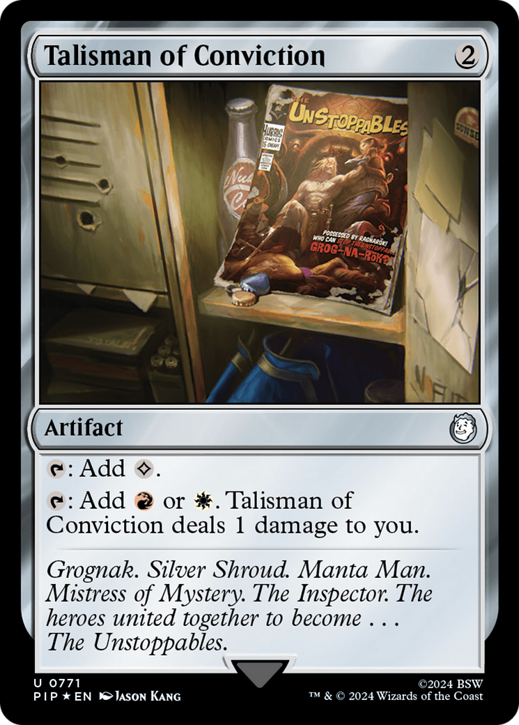 Talisman of Conviction (Surge Foil) [Fallout] | Exor Games Dartmouth