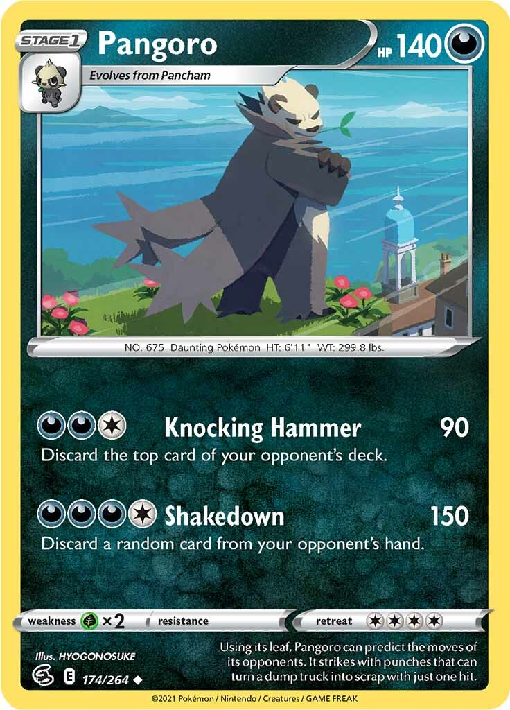 Pangoro (174/264) [Sword & Shield: Fusion Strike] | Exor Games Dartmouth