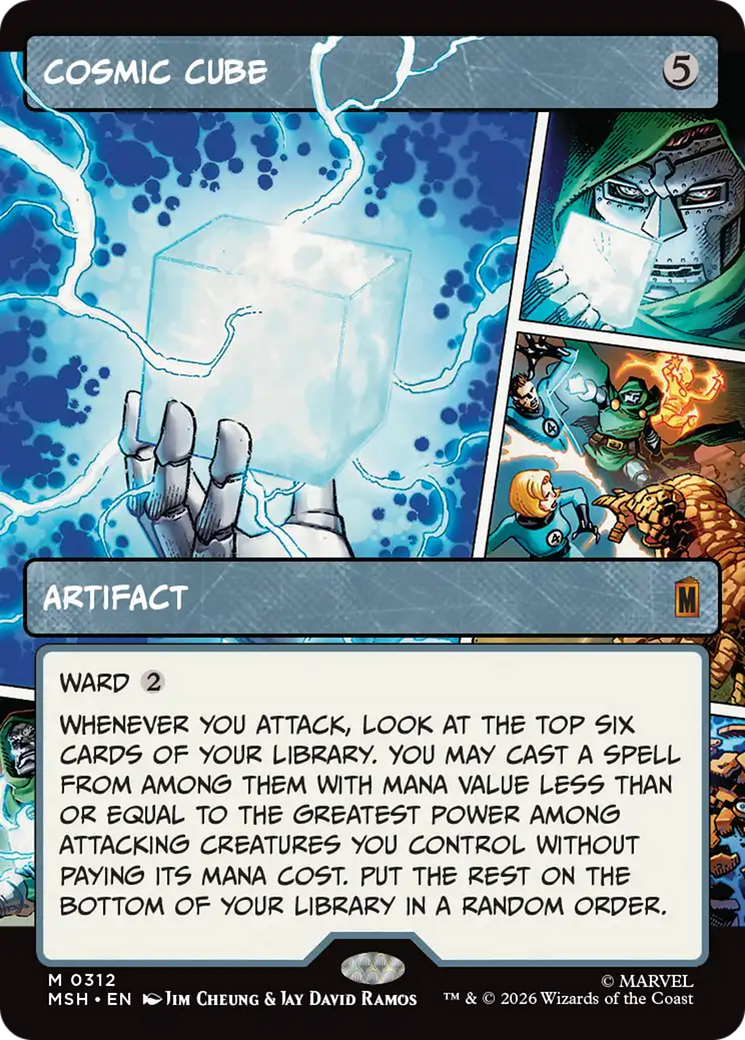 Cosmic Cube (Borderless) (0312) [Marvel Super Heroes] | Exor Games Dartmouth