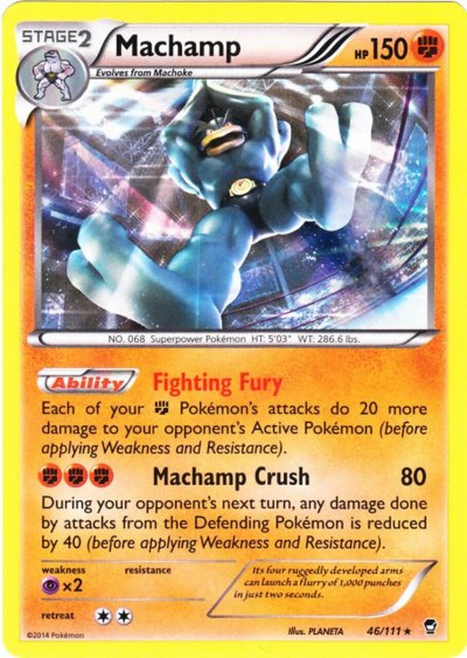 Machamp (46/111) [XY: Furious Fists] | Exor Games Dartmouth