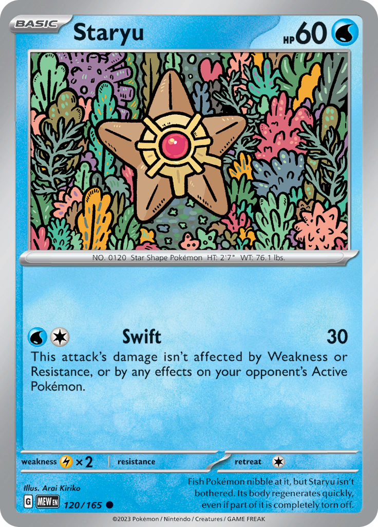 Staryu (120/165) [Scarlet & Violet: 151] | Exor Games Dartmouth