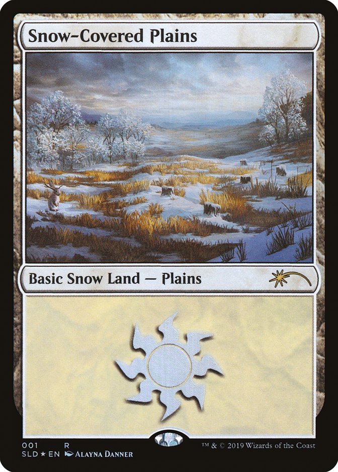 Snow-Covered Plains (001) [Secret Lair Drop Series] | Exor Games Dartmouth