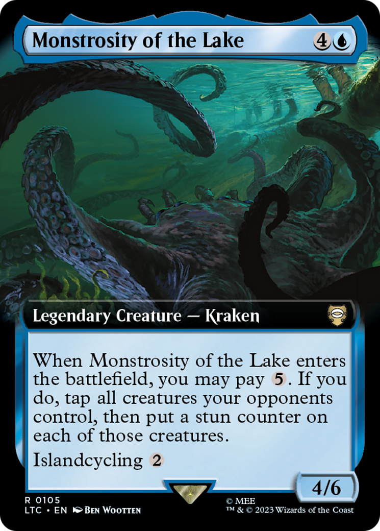 Monstrosity of the Lake (Extended Art) [The Lord of the Rings: Tales of Middle-Earth Commander] | Exor Games Dartmouth