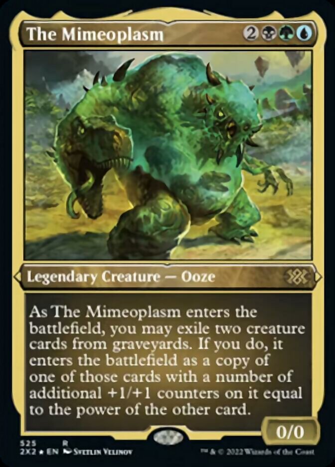 The Mimeoplasm (Foil Etched) [Double Masters 2022] | Exor Games Dartmouth