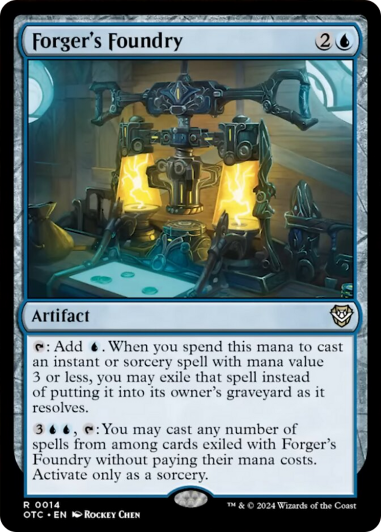 Forger's Foundry [Outlaws of Thunder Junction Commander] | Exor Games Dartmouth