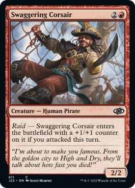 Swaggering Corsair [Jumpstart 2022] | Exor Games Dartmouth