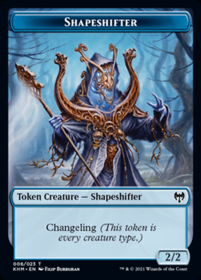 Shapeshifter Token [Kaldheim Tokens] | Exor Games Dartmouth