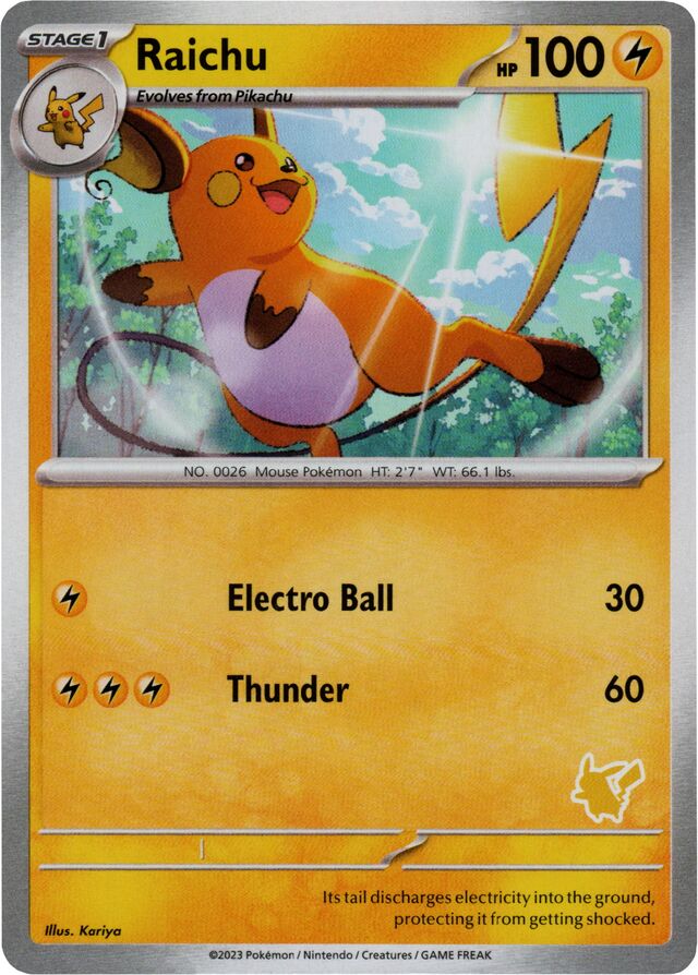 Raichu [My First Battle] | Exor Games Dartmouth