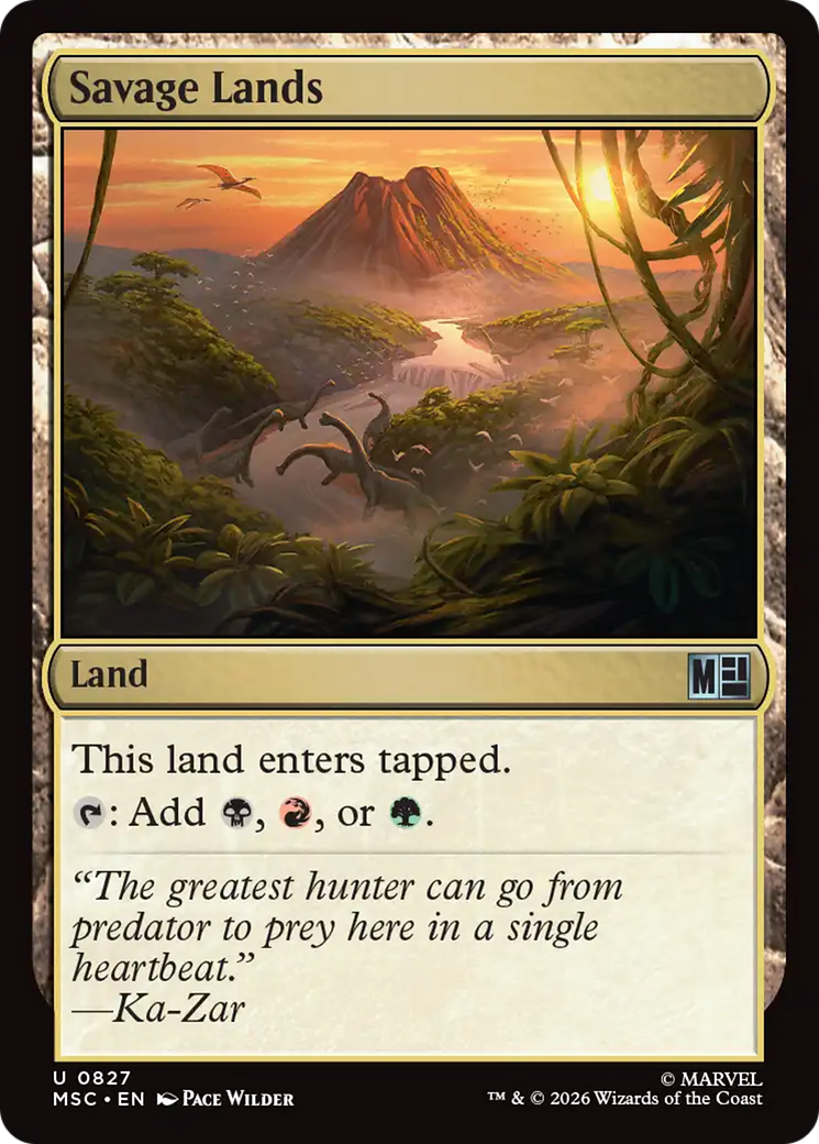 Savage Lands [Marvel Super Heroes Commander] | Exor Games Dartmouth
