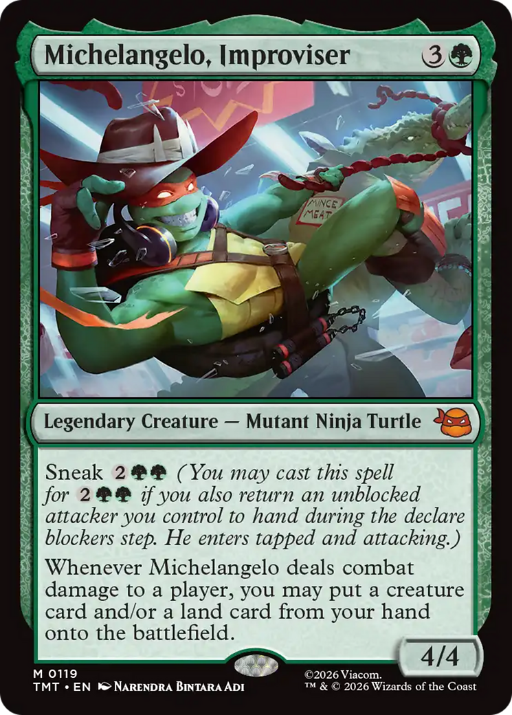 Michelangelo, Improviser [Teenage Mutant Ninja Turtles] | Exor Games Dartmouth