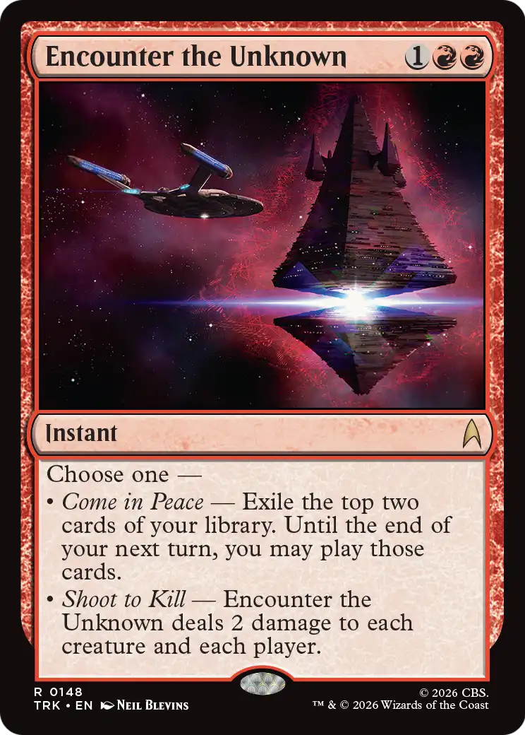 Encounter the Unknown [Star Trek] | Exor Games Dartmouth