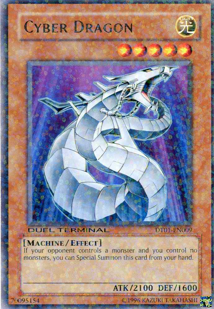 Cyber Dragon [DT01-EN009] Rare | Exor Games Dartmouth