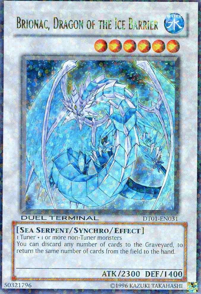 Brionac, Dragon of the Ice Barrier [DT01-EN031] Ultra Rare | Exor Games Dartmouth