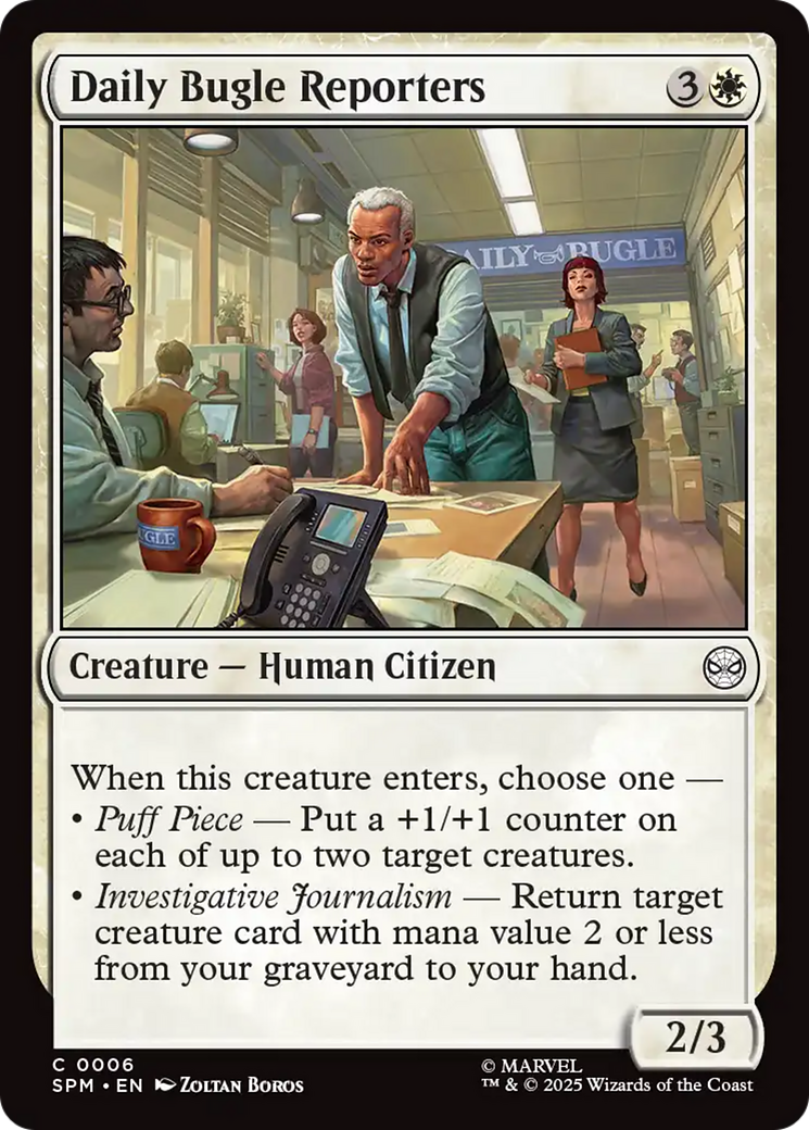 Daily Bugle Reporters [Marvel's Spider-Man] | Exor Games Dartmouth