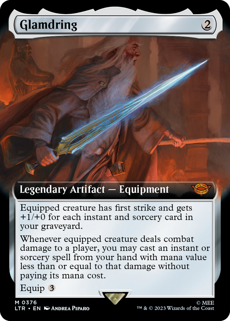 Glamdring (Extended Art) [The Lord of the Rings: Tales of Middle-Earth] | Exor Games Dartmouth