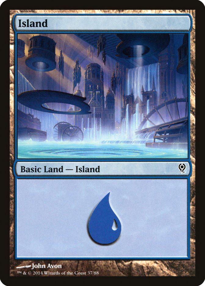 Island (37) [Duel Decks: Jace vs. Vraska] | Exor Games Dartmouth